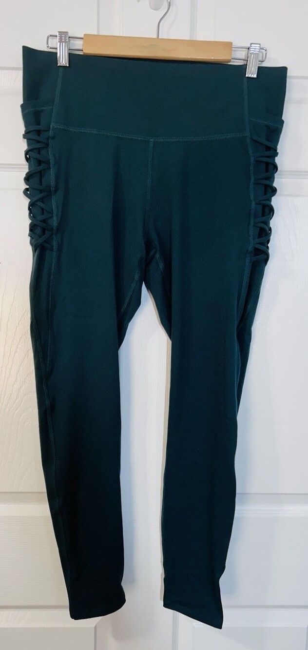 All in Motion Women's XXL Brushed Sculpt High Rise Leggings Emerald Green K88XXP
